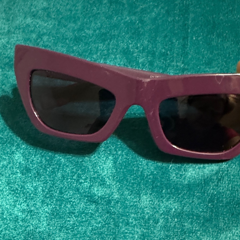 Purple Cat-Eye Sunglasses. BURBERY